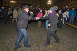 Velká fotoreportáž z vánočních trhů v Hranicích / fotogalerie / Taneční Vánoce 2.12. 2017 - vystoupení taneční skupiny Petra Münstera, foto: Jiří Necid