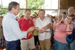 Otevřeno nové infocentrum v Teplicích nad Bečvou / fotogalerie / Vernisáž infocentra v Teplicích nad Bečvou, foto: Jiří Necid