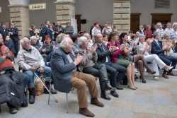 Oslavy 100 let republiky ve dvoraně hranického zámku / fotogalerie / Oslavy 100 let od vzniku samostatného československého státu, foto: Jiří Necid