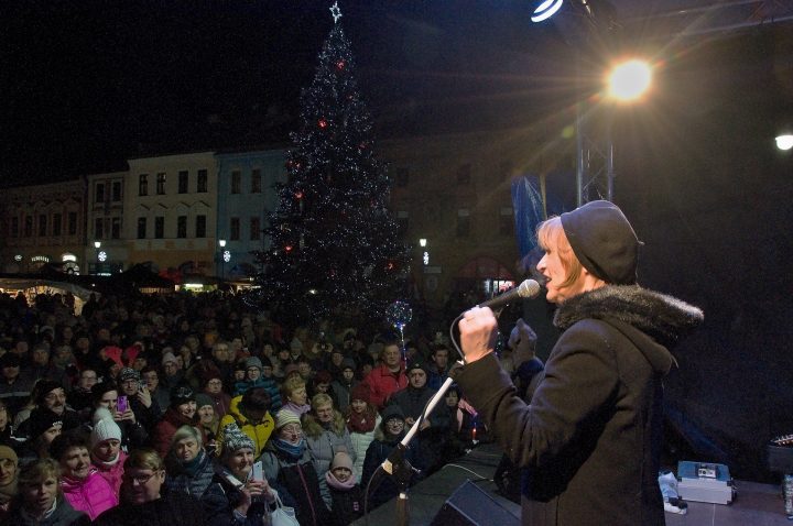 Velká fotoreportáž z rozsvícení vánoční stromu