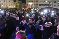 Fotoreportáž ze zahájení vánočních trhů na náměstí / fotogalerie / Vystoupení Josefa Vojtka a Inflagranti, foto: Jiří Necid
