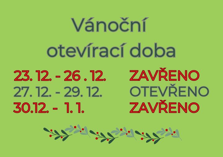 Vánoční otevírací doba Muzea na Staré radnici