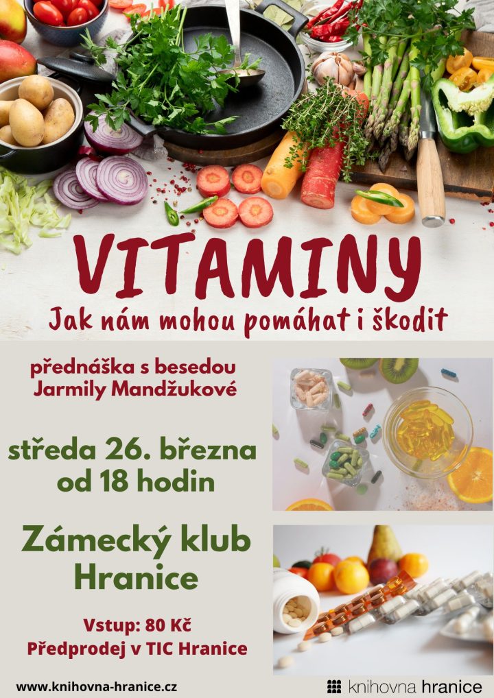 Vitaminy, jak nám mohou pomáhat i škodit